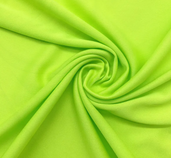 100% Polyester Interlock Knit Fabric With Mechanical Stretch