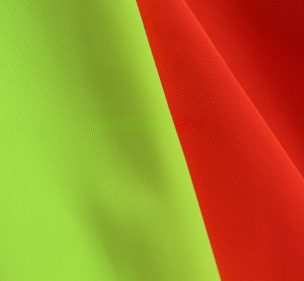 100% Polyester Fluorescent Tricot Fabrics for Safety Vest